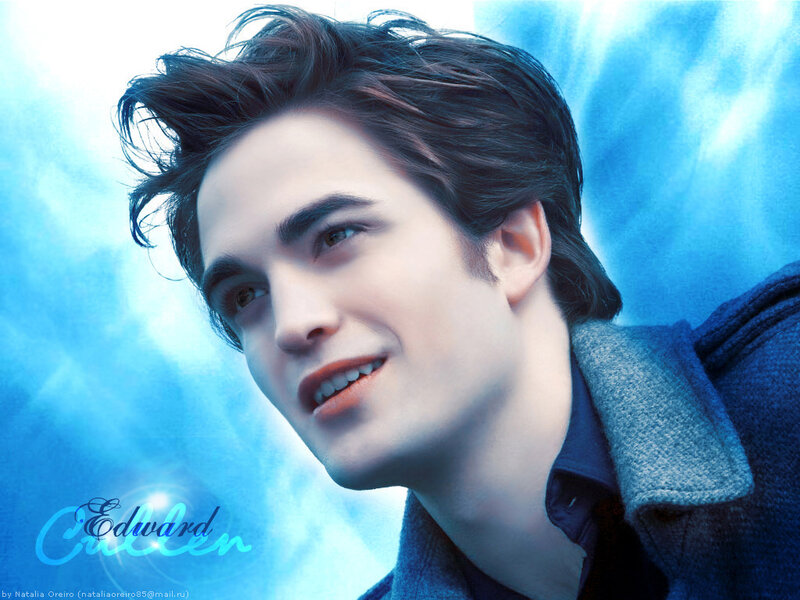 Man with Dark Hair — Blue, Dramatic, Photograph, Blue Background, Coat
