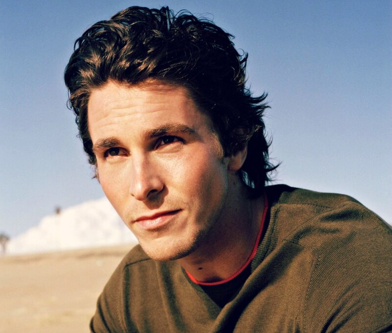 Man with Dark Hair — Blue, Serene