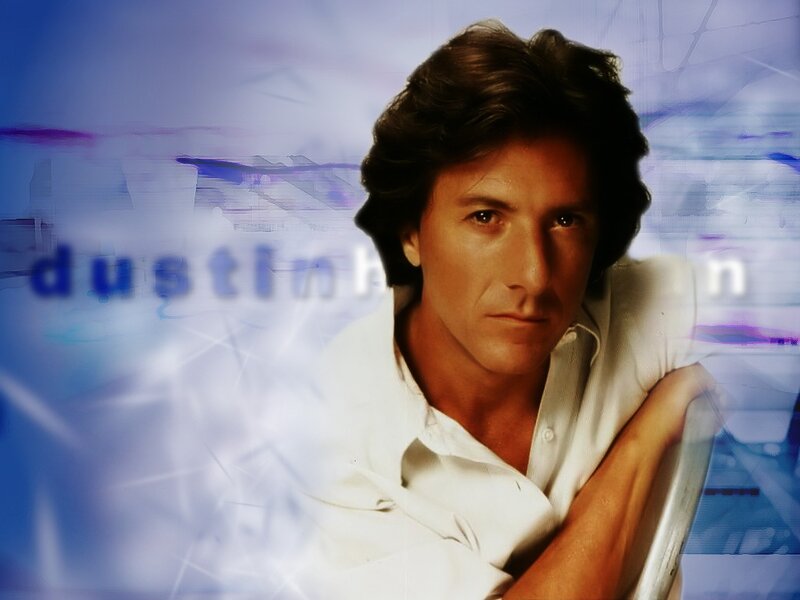 Man with Dark Hair — Blue, Serious, Photograph, White Shirt