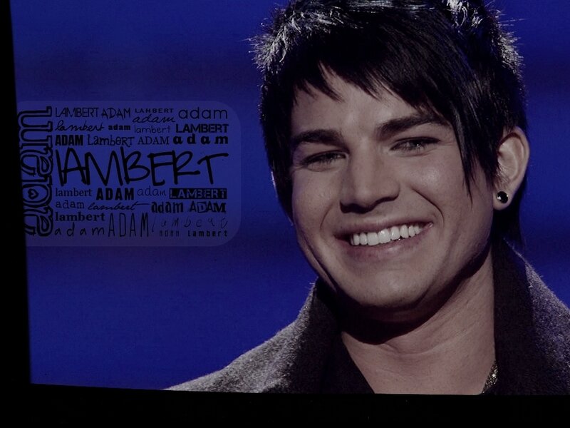 Man with Dark Hair — Blue, Smiling