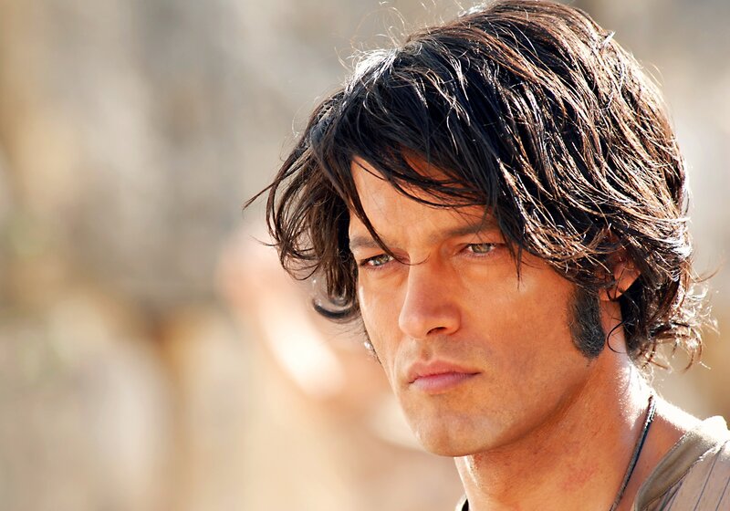 Man with Dark Hair — Brown, Serious, Afternoon