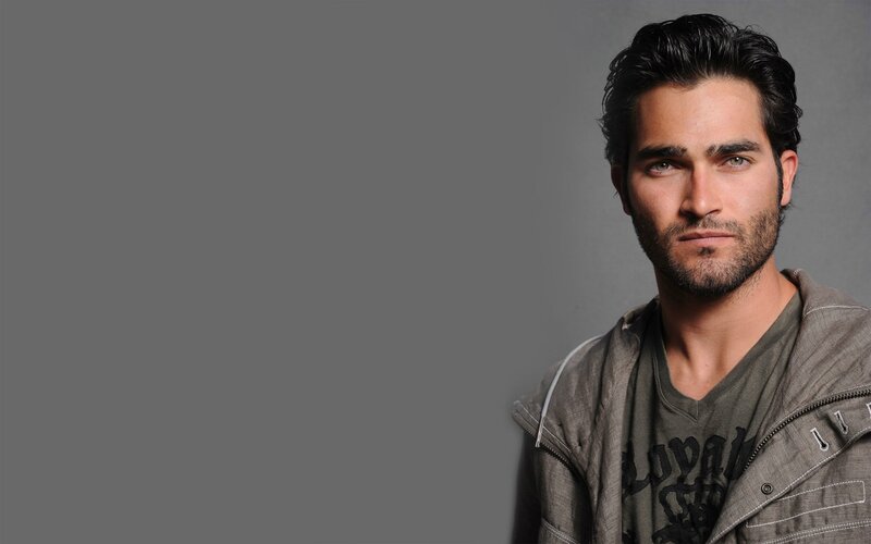 Man with Dark Hair — Gray, Serious, Photograph, Beard