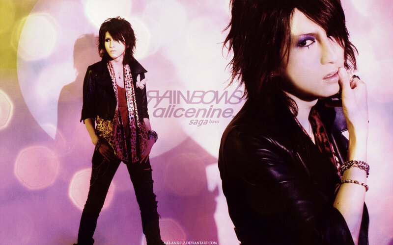 Man with Dark Hair — Purple, Dramatic, Photograph, Leopard Print Shirt