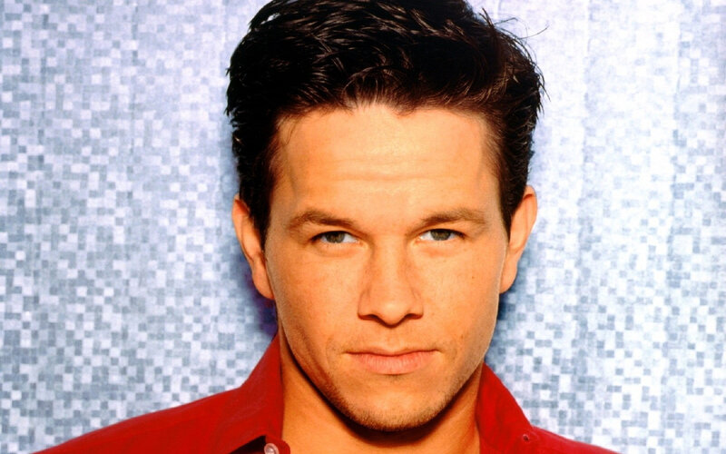 Man with Dark Hair — Red, Neutral, Photograph