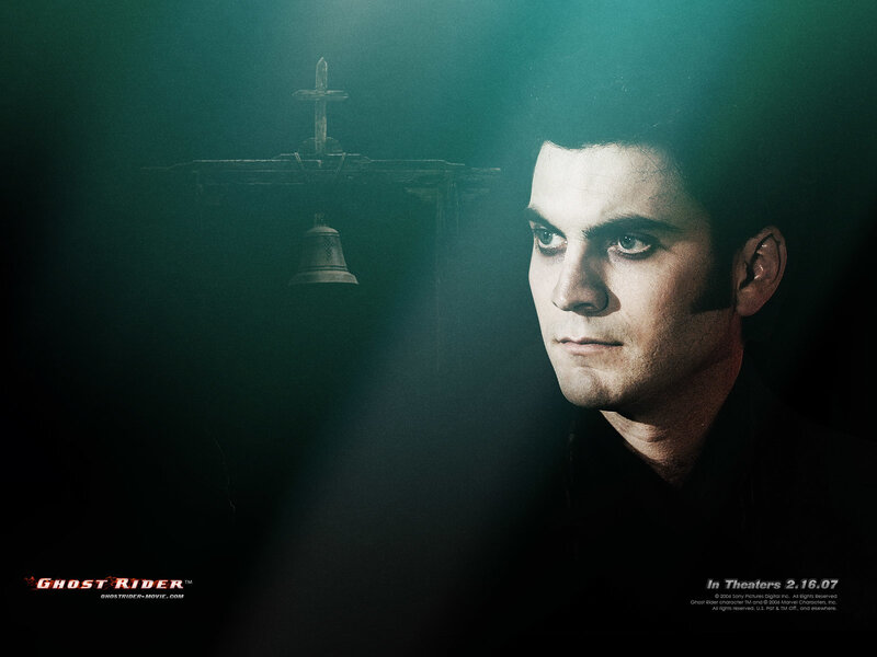 Man with Dark Makeup — Black, Dramatic, Night, Photograph