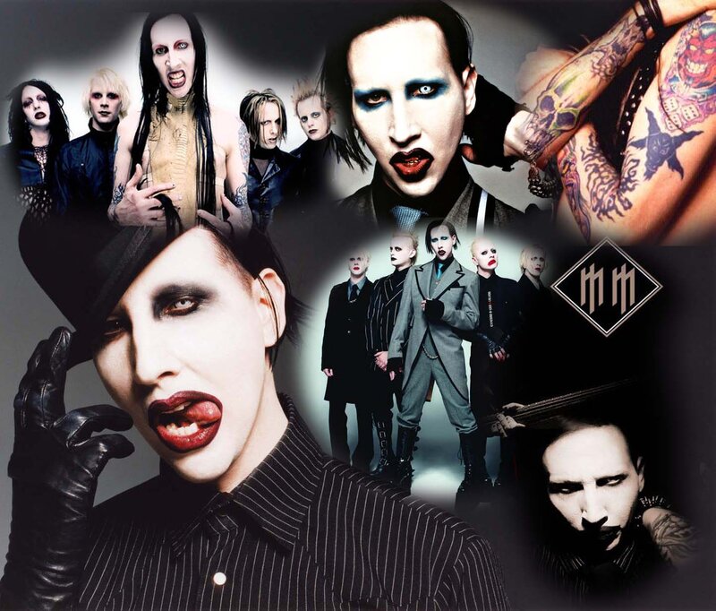 Man with Dark Makeup — Black, Dramatic, Photograph, Band Members