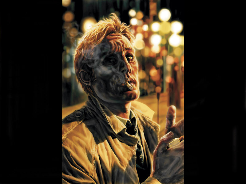 Man with Decaying Face