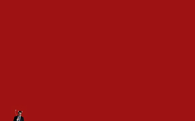 Man with Devil Horns