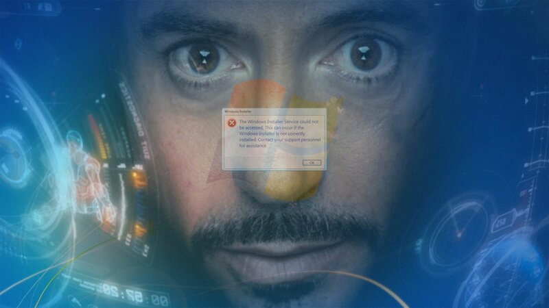 Man with Digital Interface