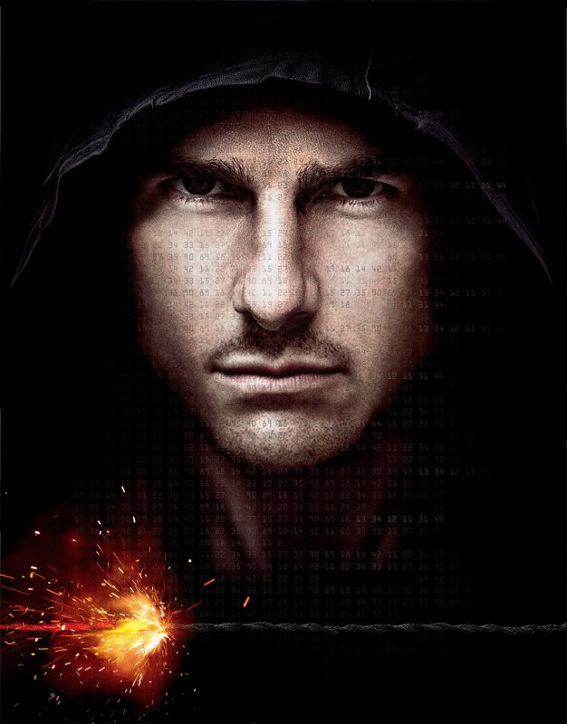 Man with Digital Overlay