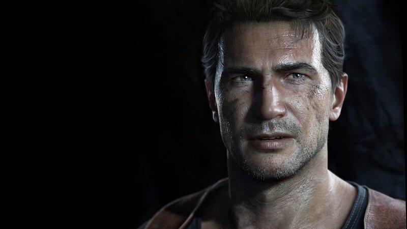 Man with Dirty Face — Black, Serious