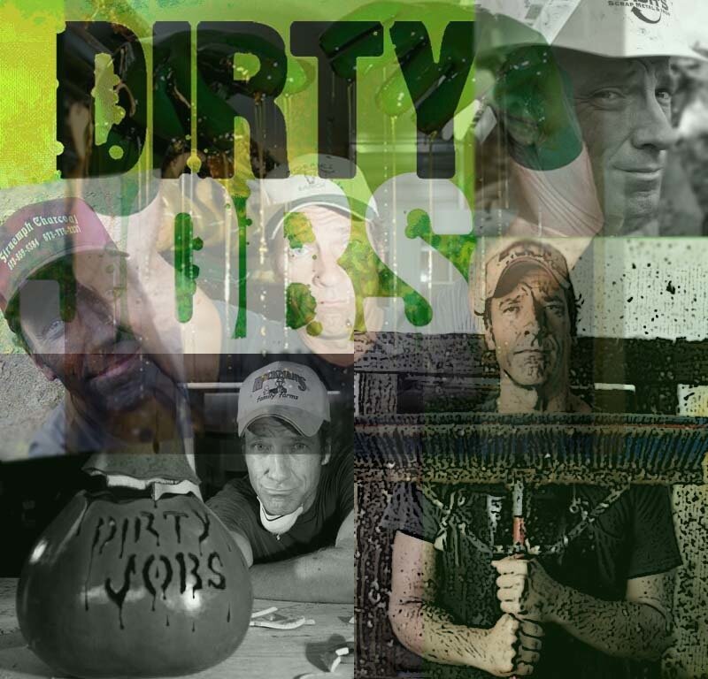 Man with Dirty Hands — Green
