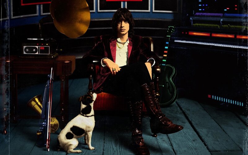 Man with Dog in Studio