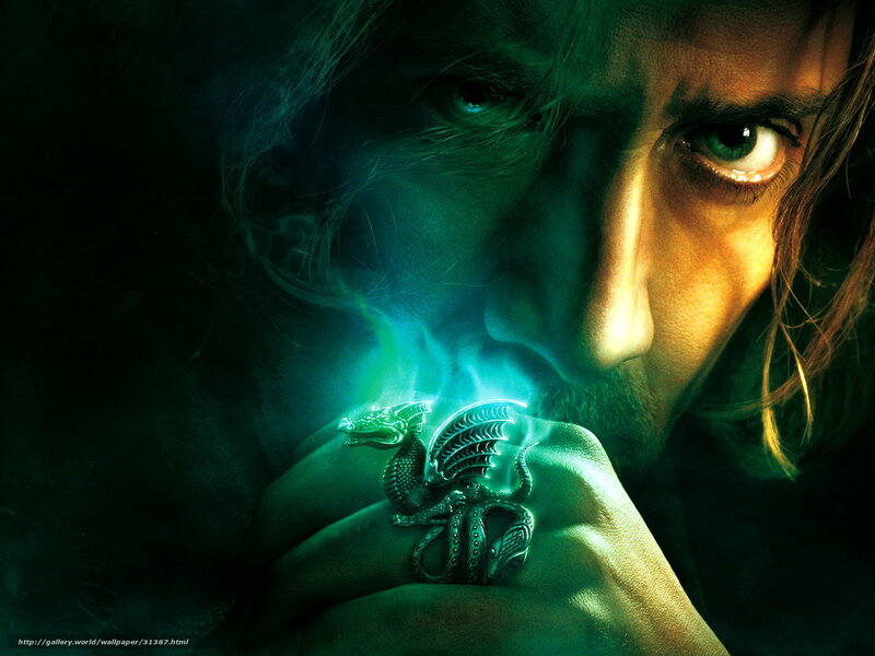 man with dragon ring