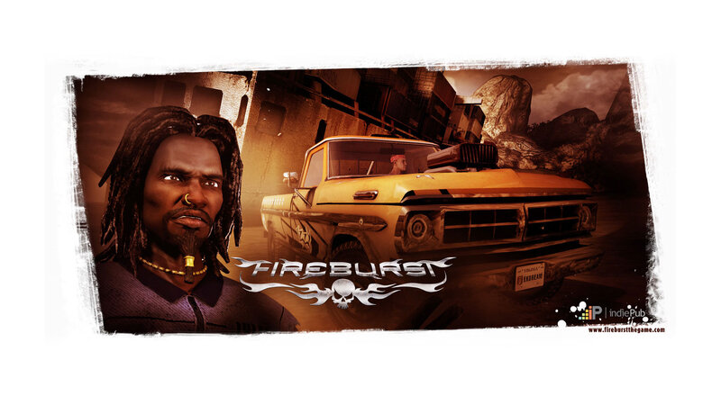 Man with Dreadlocks and Truck — Brown