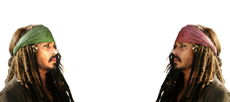Man with Dreadlocks — Brown, Serious