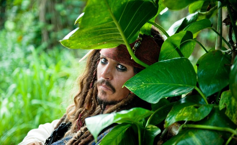 Man with Dreadlocks in Jungle — Green, Tense