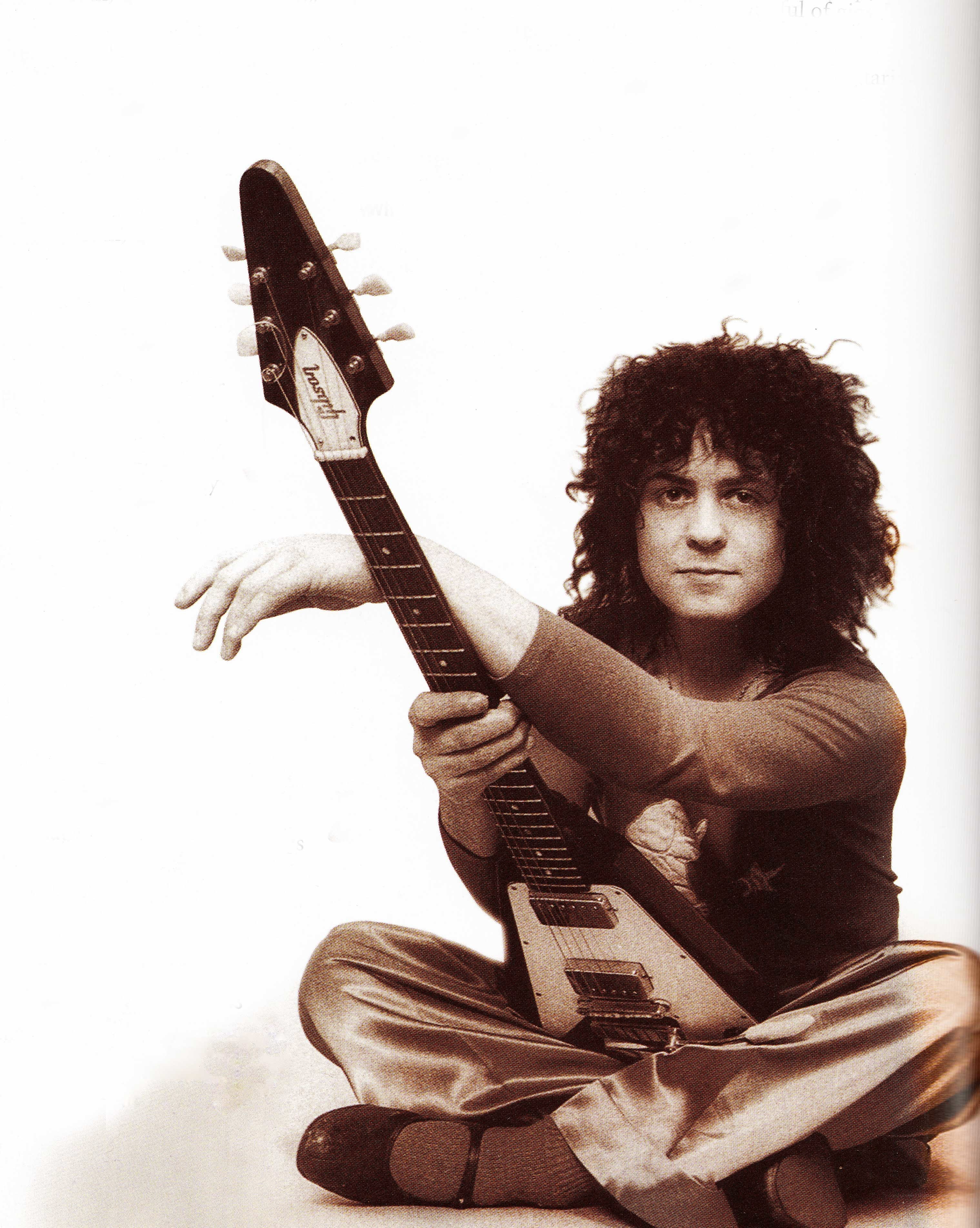 man with electric guitar