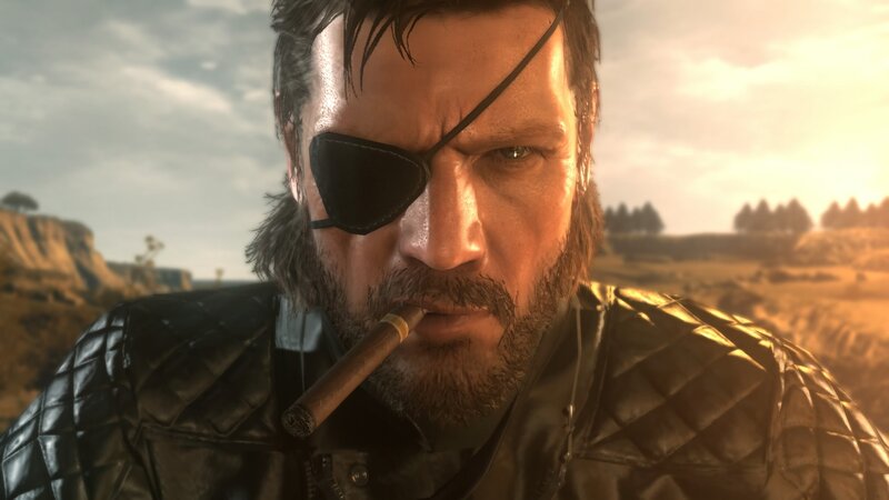 Man with Eyepatch and Cigar