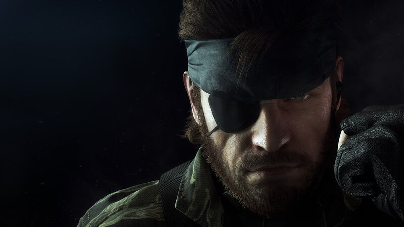 Man with Eyepatch — Black, Dramatic
