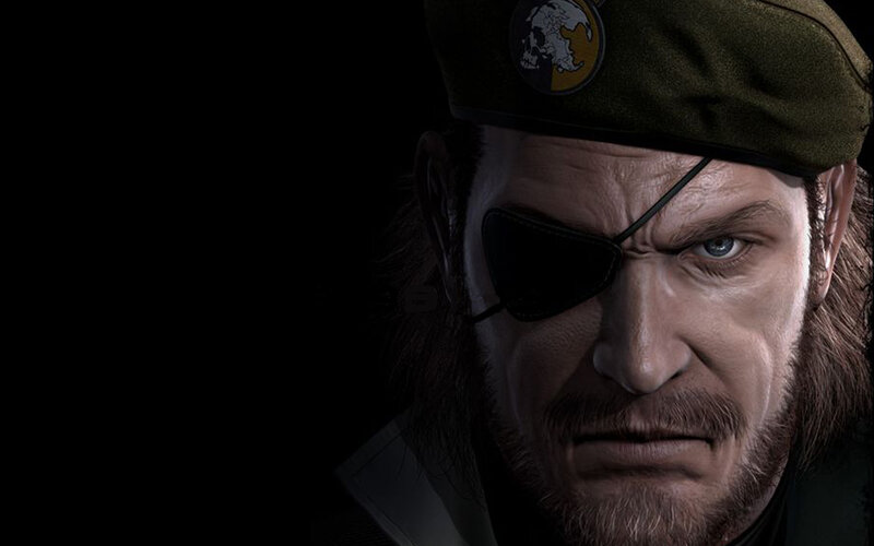 Man with Eyepatch — Black, Serious, 3d Render, Beret
