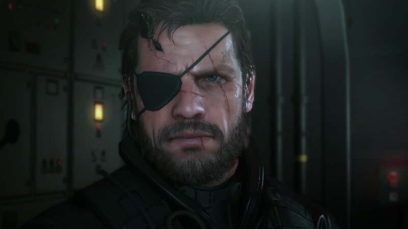 Man with Eyepatch — Black, Serious