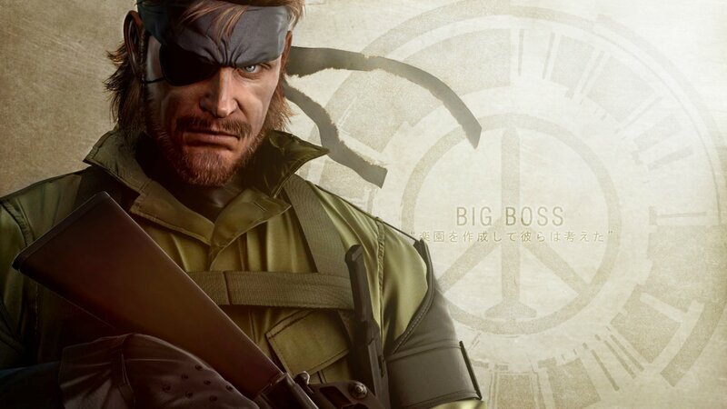 Man with Eyepatch Holding Rifle — Green