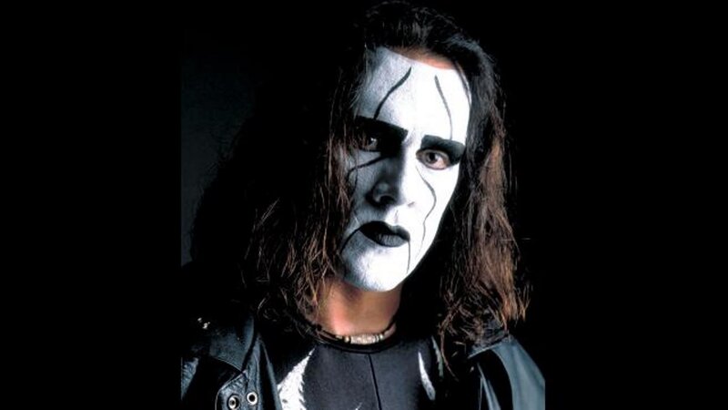 Man with Face Paint — Black, Dramatic, Photograph