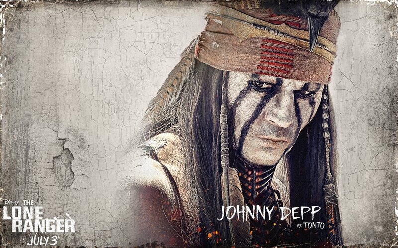 Man with Face Paint — Gray