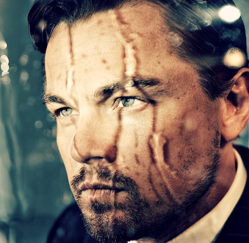 Man with Facial Scars