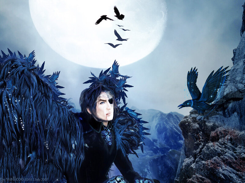 Man with Feathered Wings