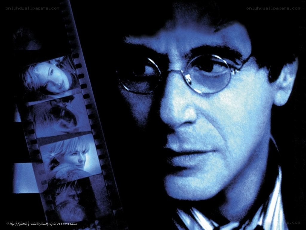 Man with film strip