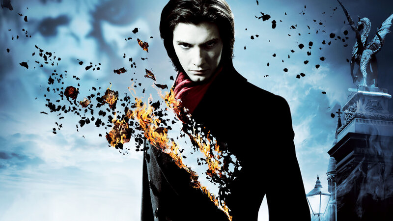 man with fire and debris