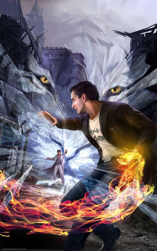 man with fire and ice powers