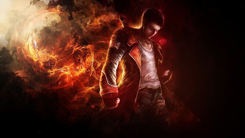 Man with Fire Energy — Red