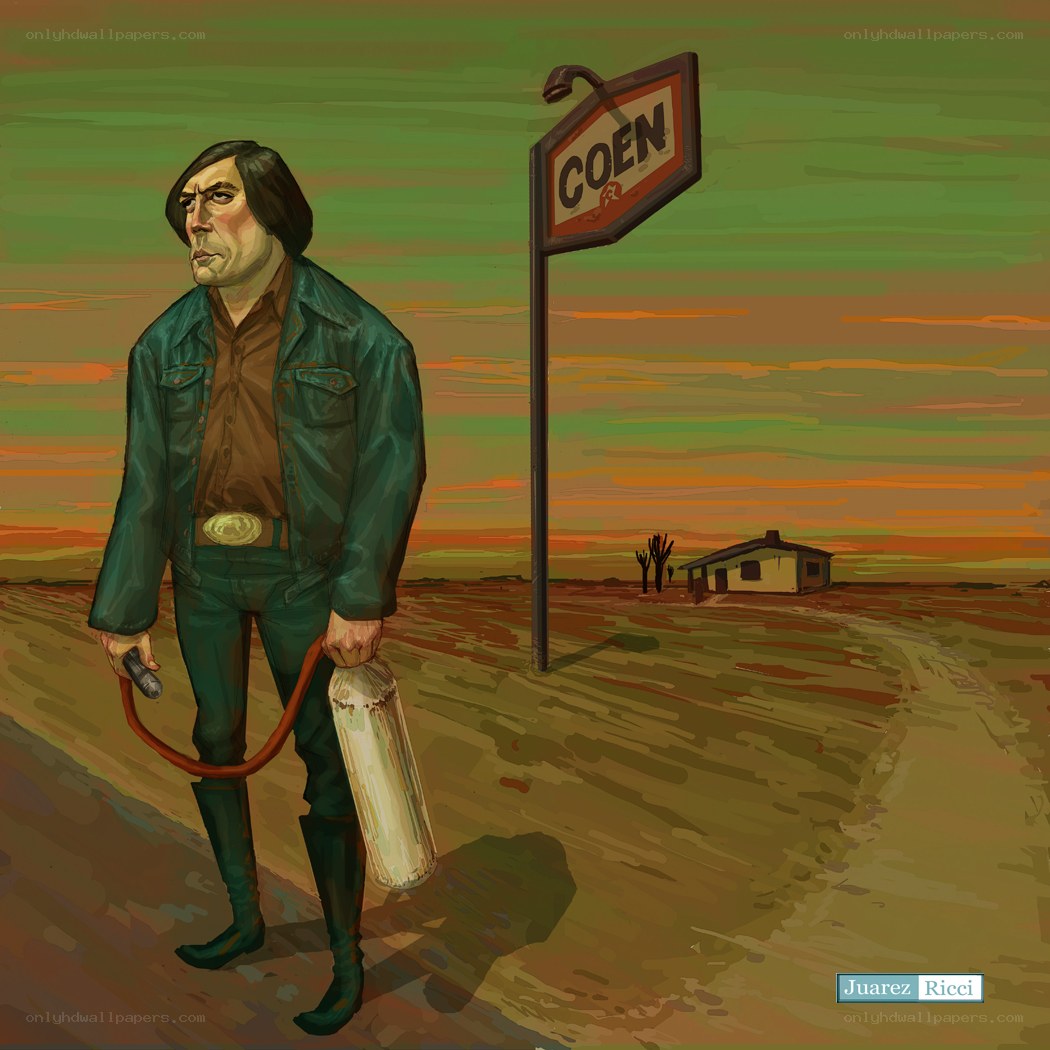 Man with gas can in desert