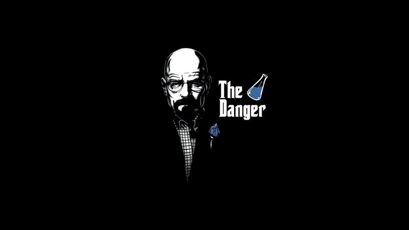 Man with Glasses and Beard — Black, Dramatic