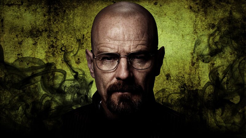 Man with Glasses and Beard — Green