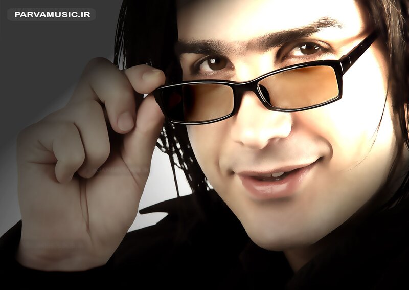 Man with Glasses — Black, Dramatic, Photograph, Hand