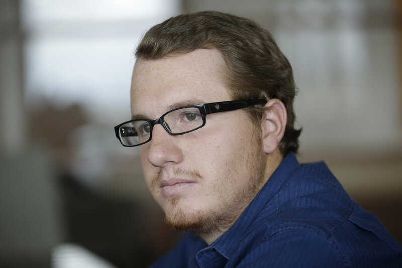 Man with Glasses — Blue, Neutral