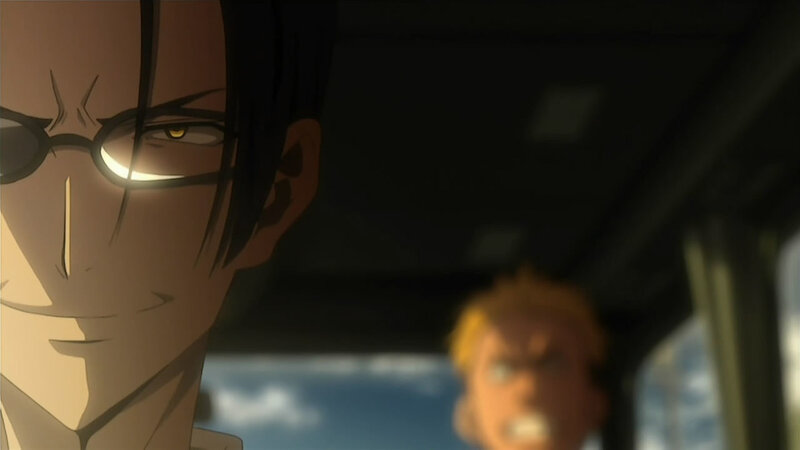 Man with Glasses in Car