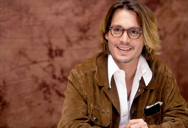 Man with Glasses Smiling — Brown