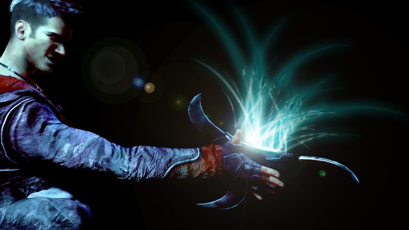 Man with Glowing Claws