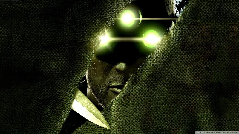 Man with Glowing Eyes — Green