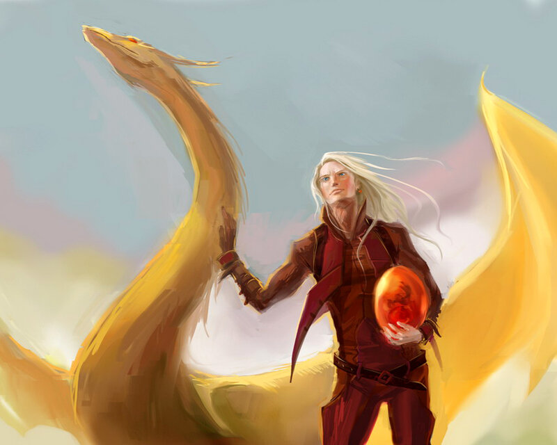 Man with Golden Dragon