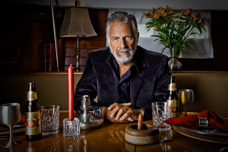 Man with Gray Beard — Brown