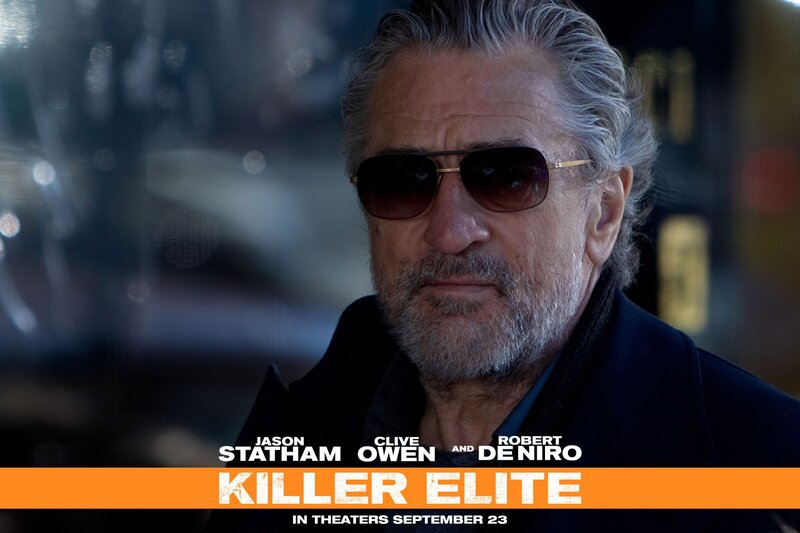 Man with Gray Hair and Sunglasses
