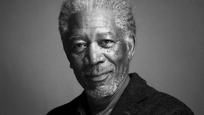 Man with Gray Hair — Black, Calm, Photograph, Coat