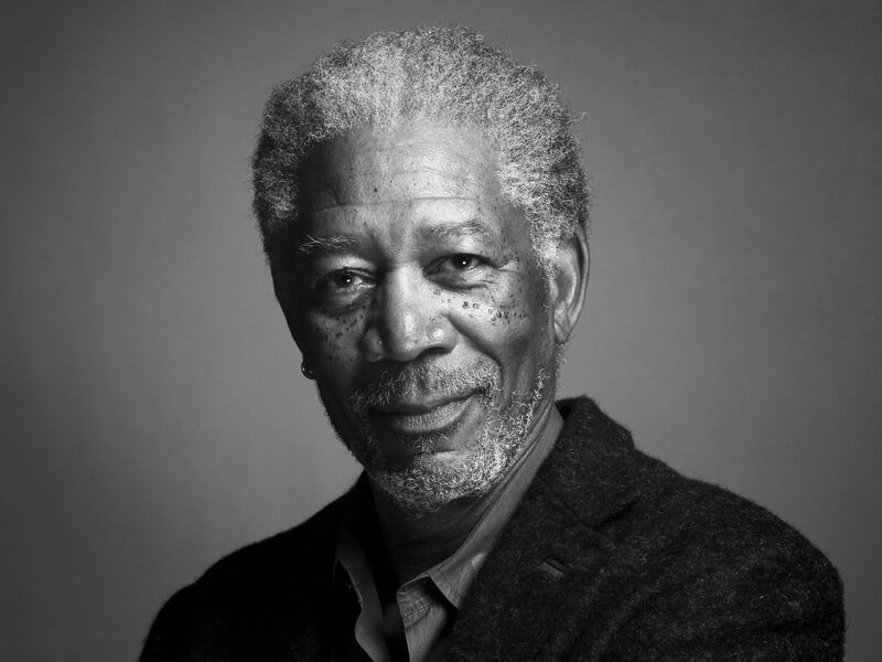 Man with Gray Hair — Black, Serious, Photograph, Coat