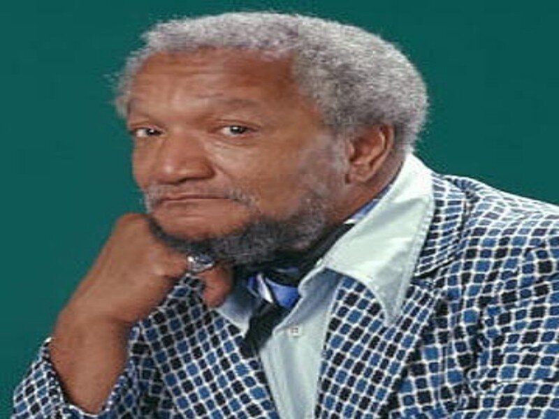 Man with Gray Hair — Blue, Thoughtful